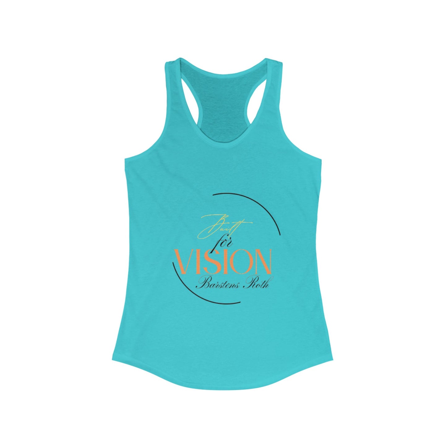 Built for vision Barstons Roth Women's Racerback Tank Top
