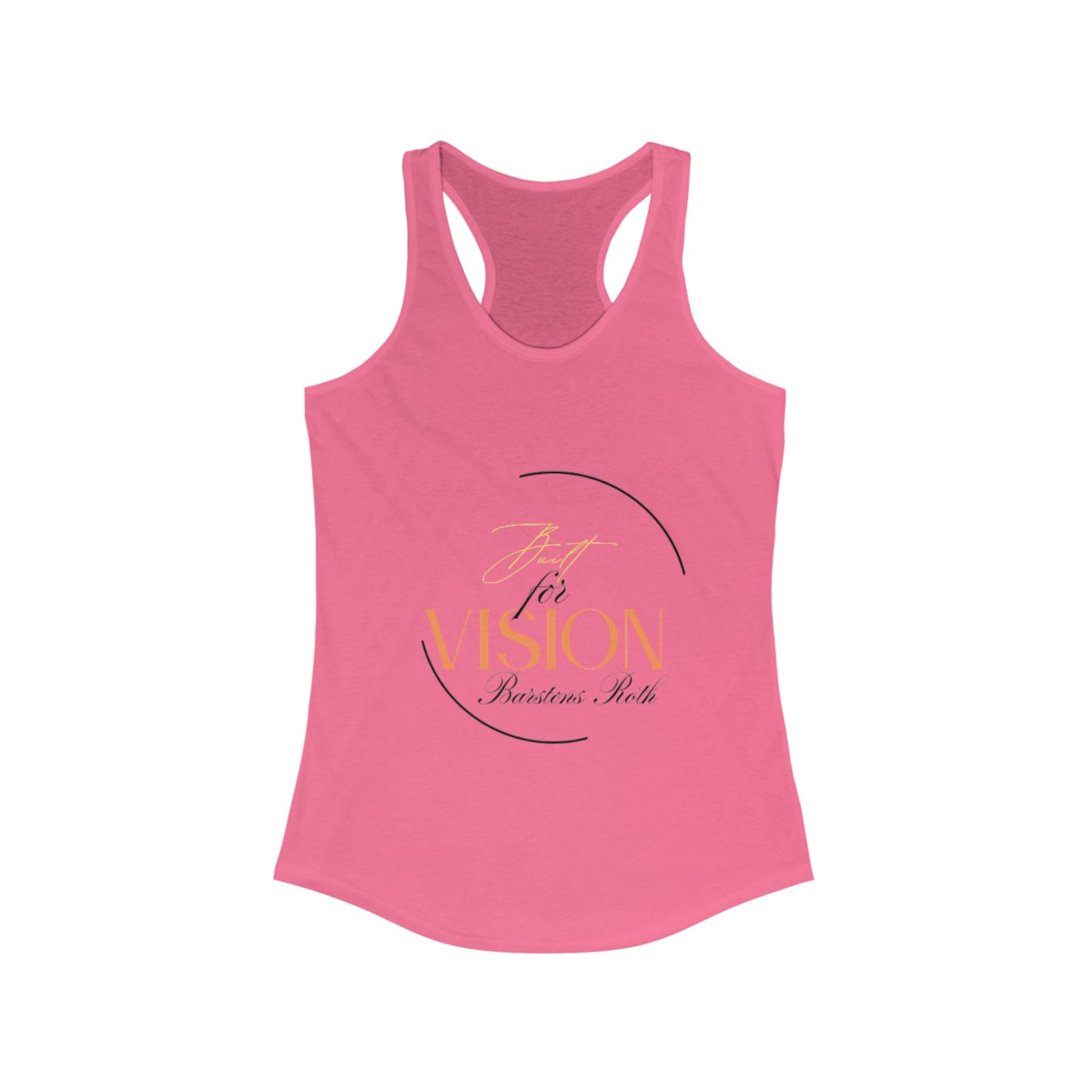 Built for vision Barstons Roth Women's Racerback Tank Top