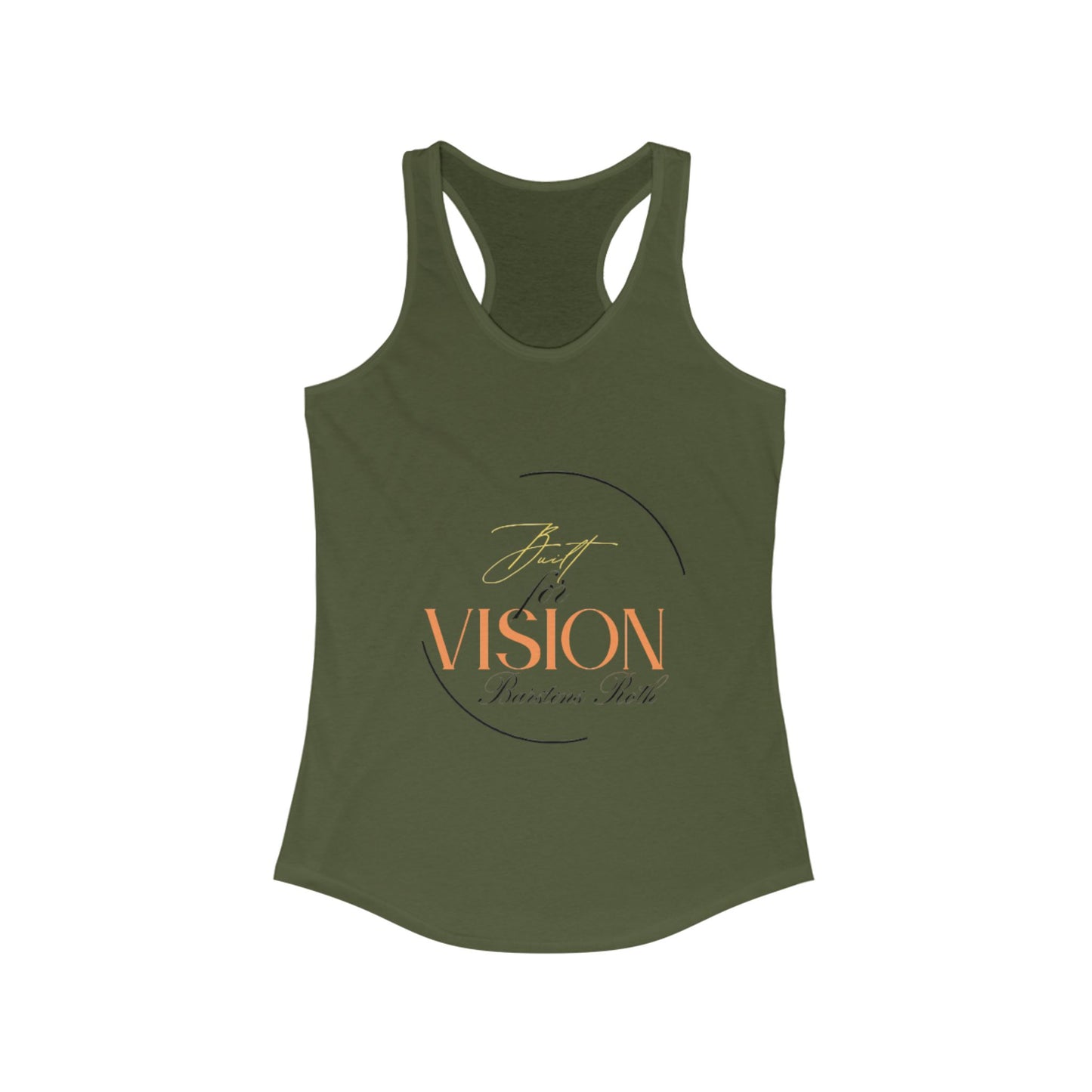 Built for vision Barstons Roth Women's Racerback Tank Top