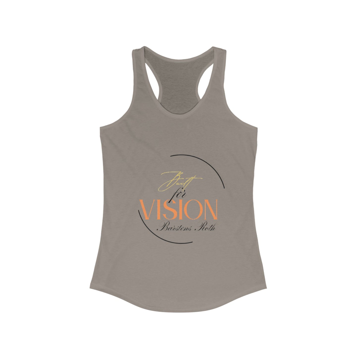 Built for vision Barstons Roth Women's Racerback Tank Top