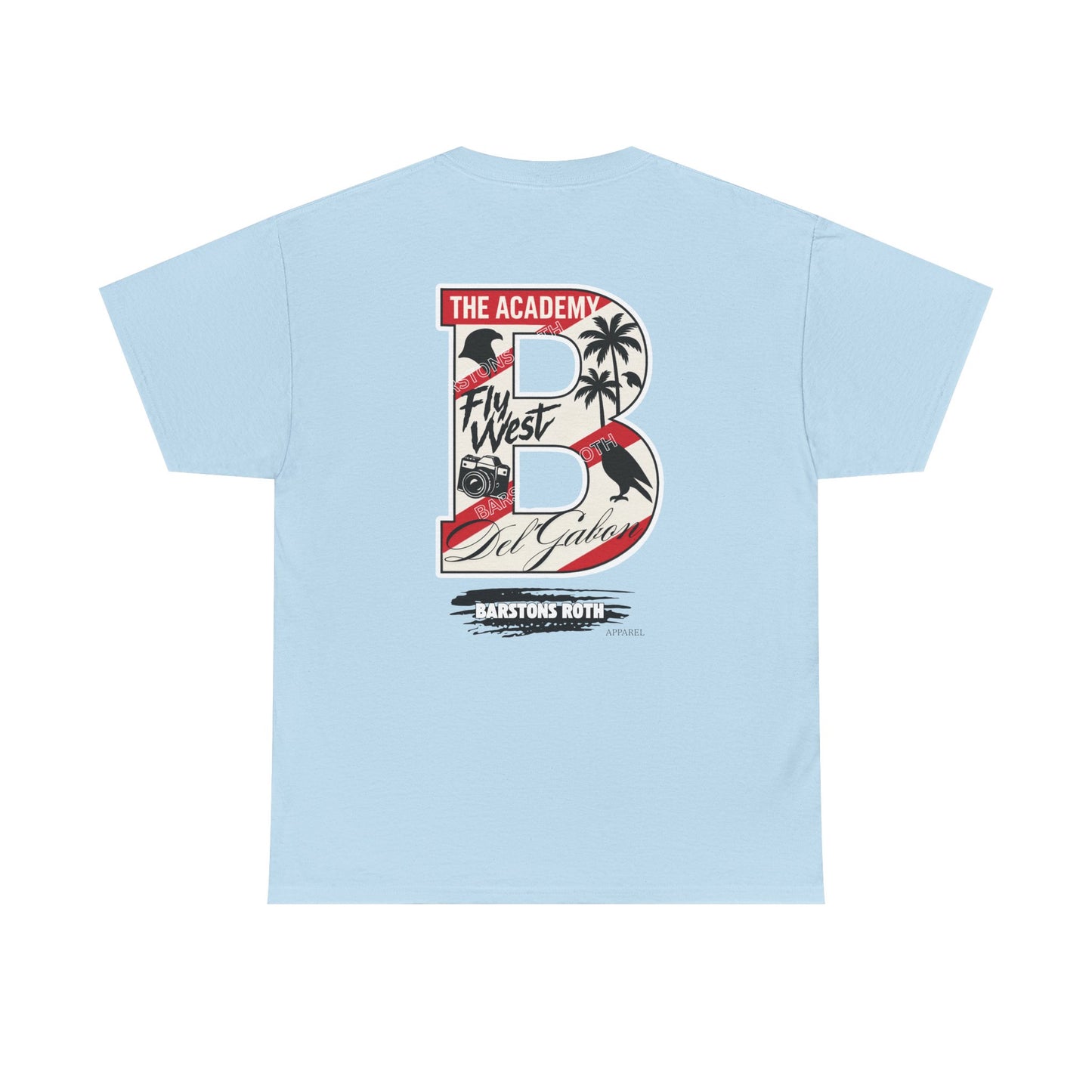 Barstons Roth/vintage letter B collage Tee