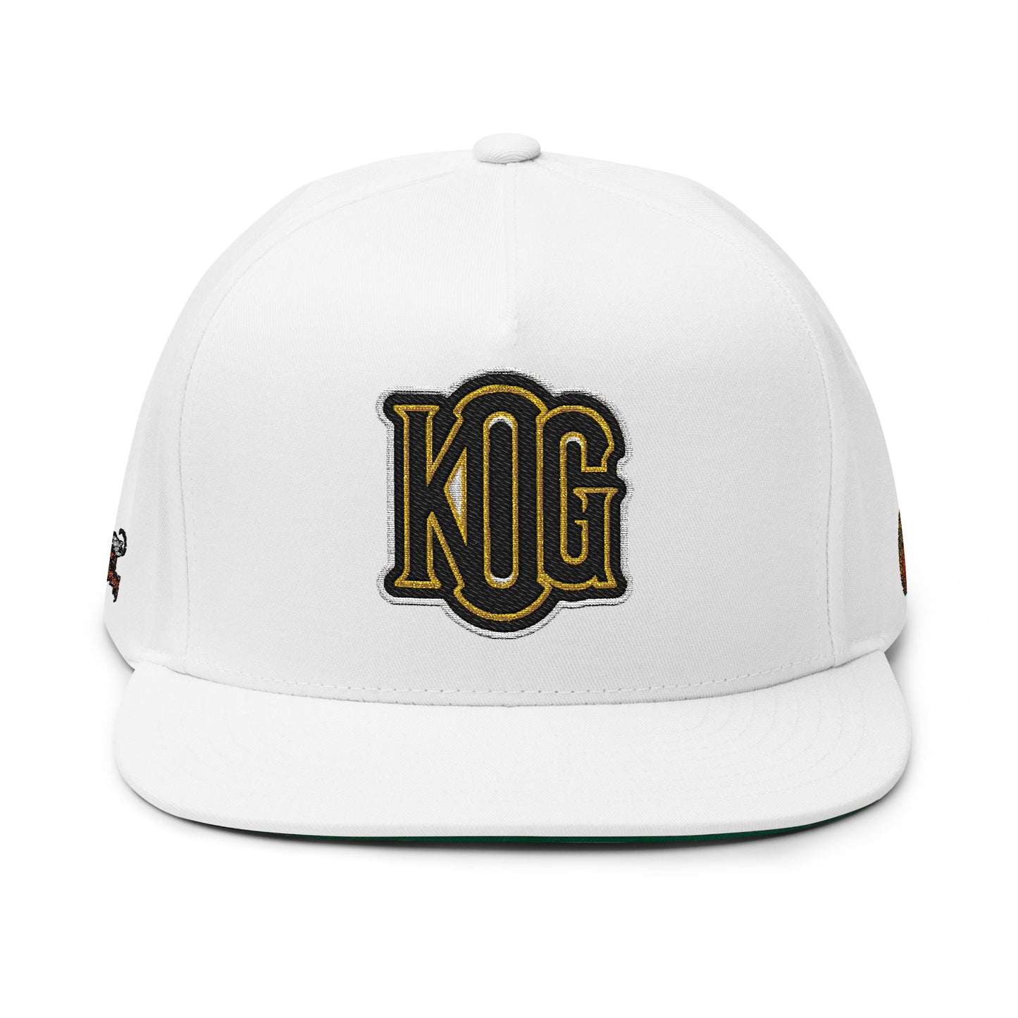 KOG Embroidered Flat Bill Cap