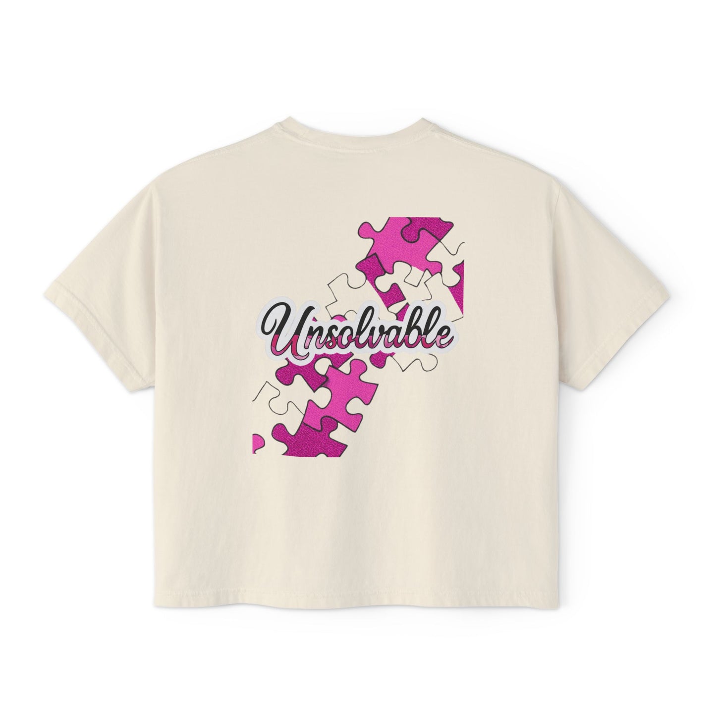 Del’Gabon puzzled Boxy Tee