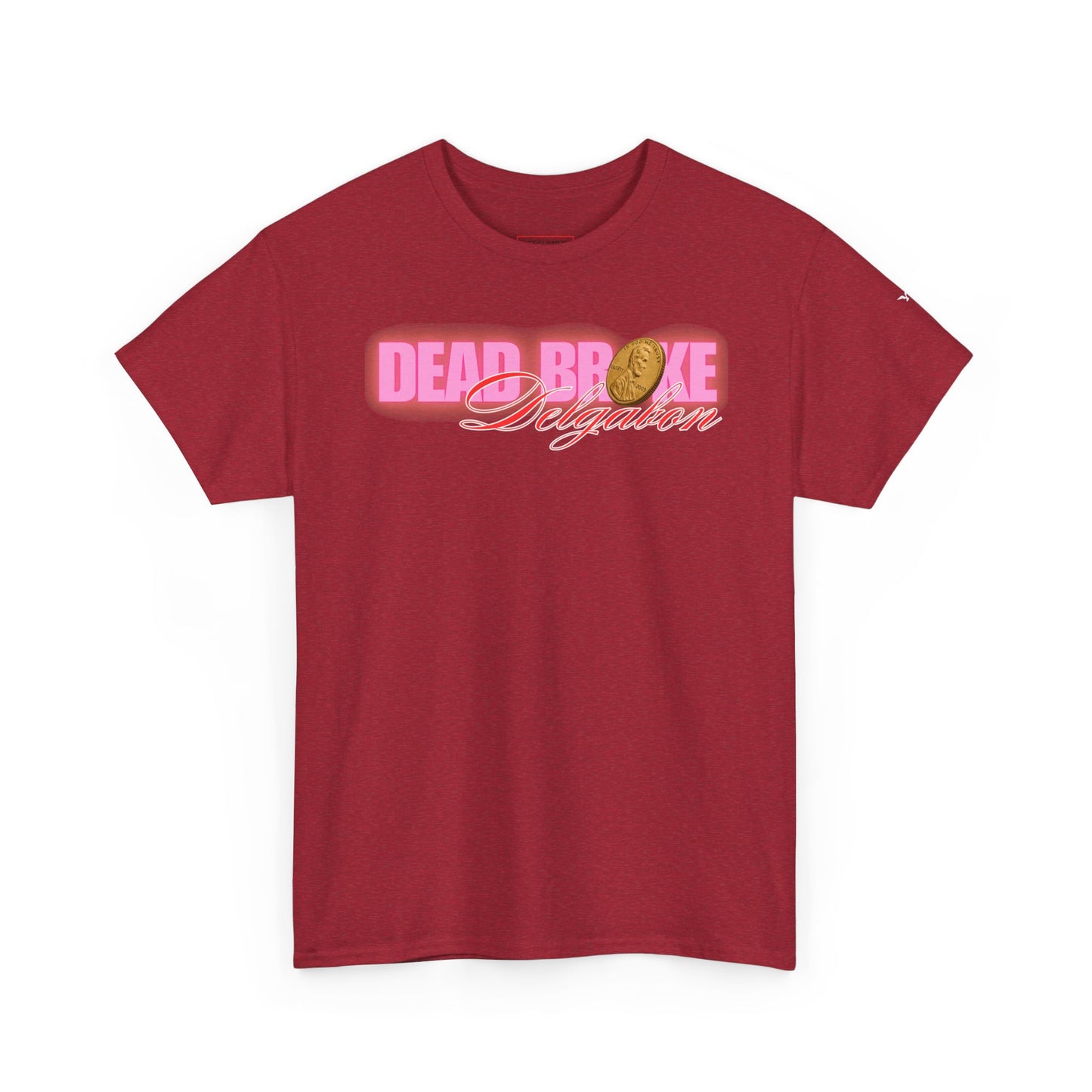 Del’Gabon Dead Broke tee