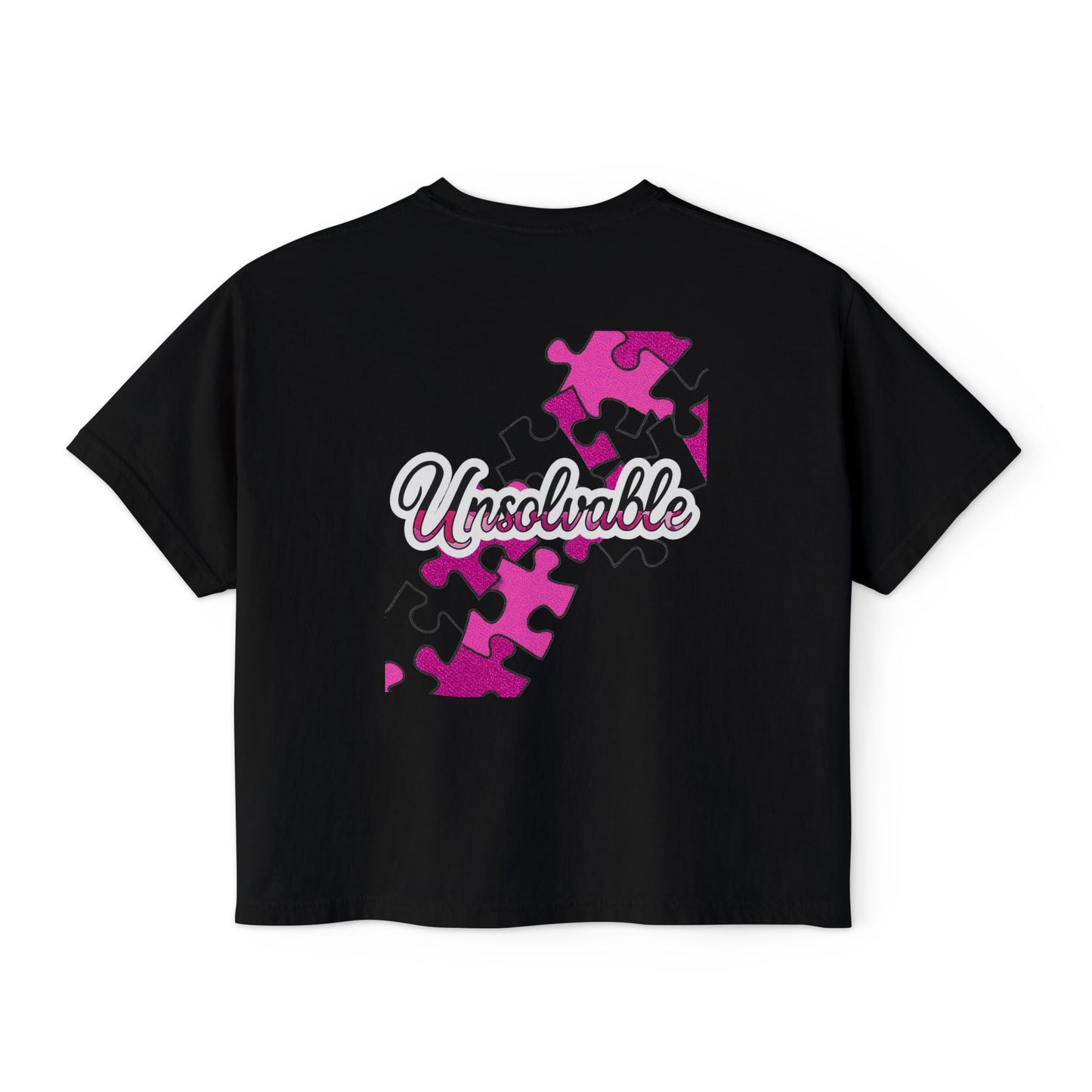 Del’Gabon puzzled Boxy Tee