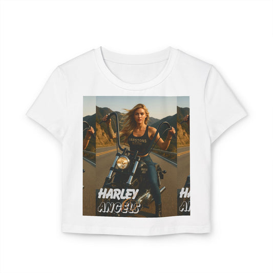 Barstons Roth Harley Angels Women's Baby Tee
