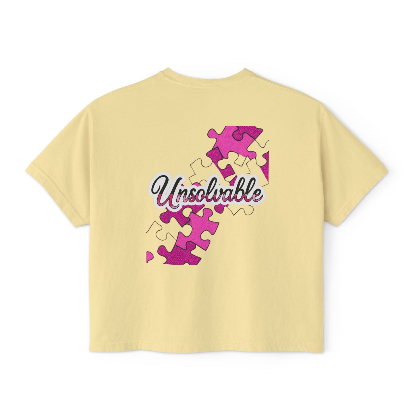 Del’Gabon puzzled Boxy Tee