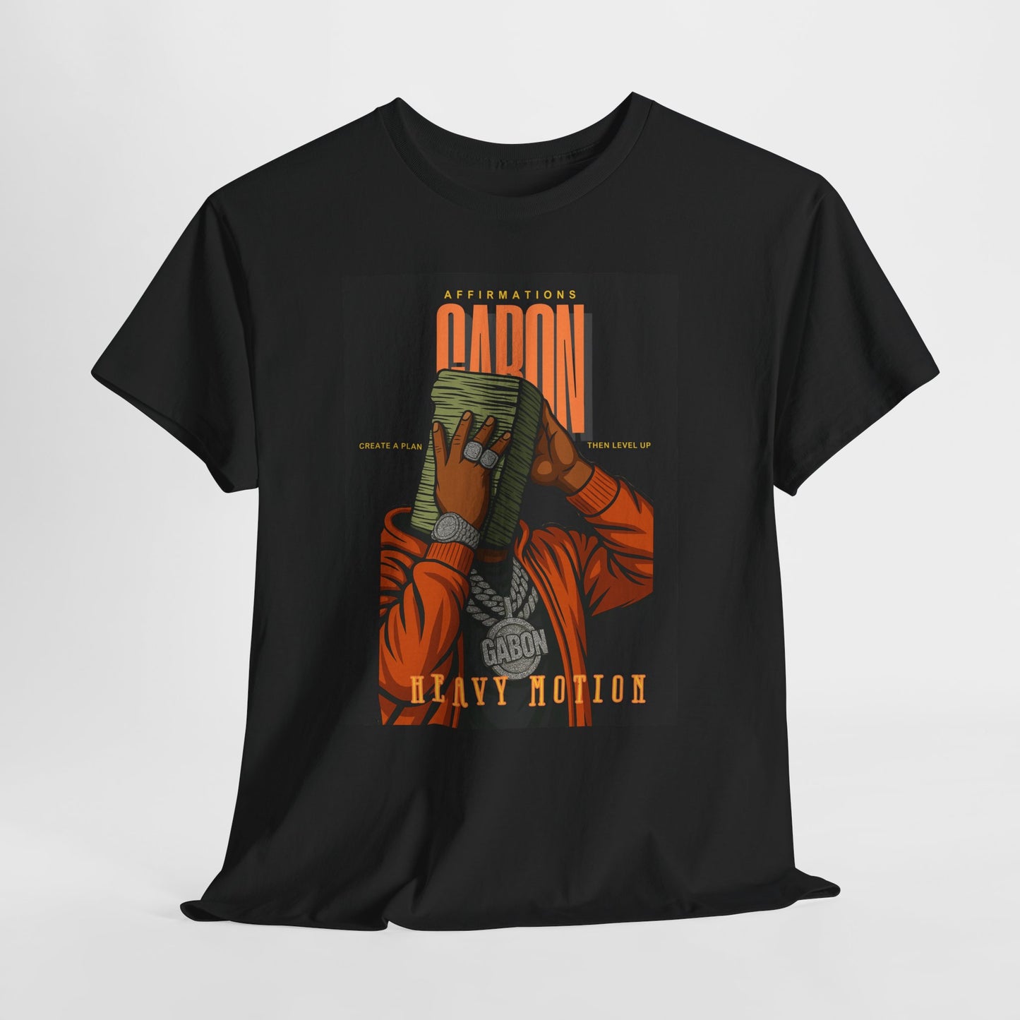 Del’Gabon affirmations - Heavy Cotton Tee
