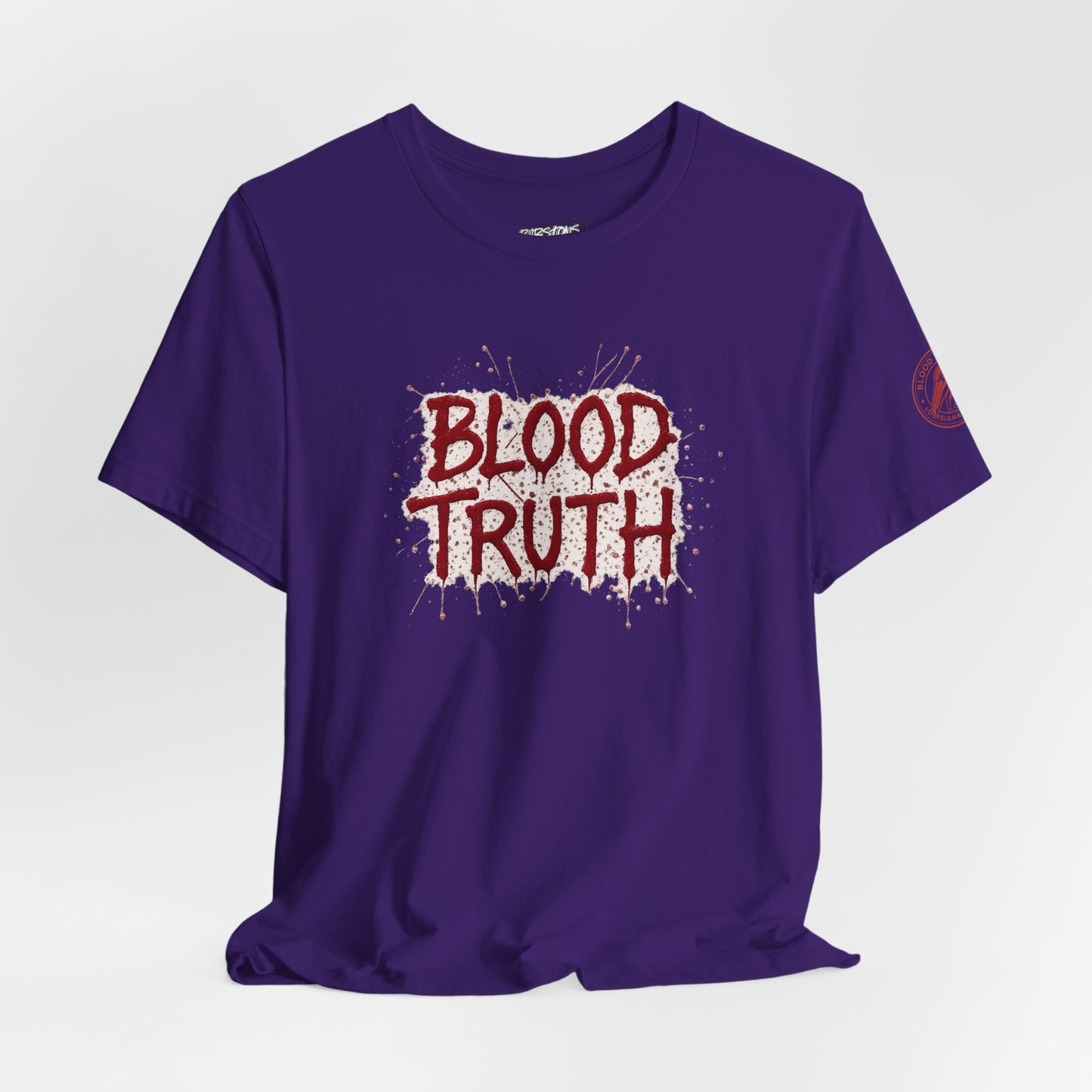 Blood truth Louisiana raised -Jersey Short Sleeve Tee
