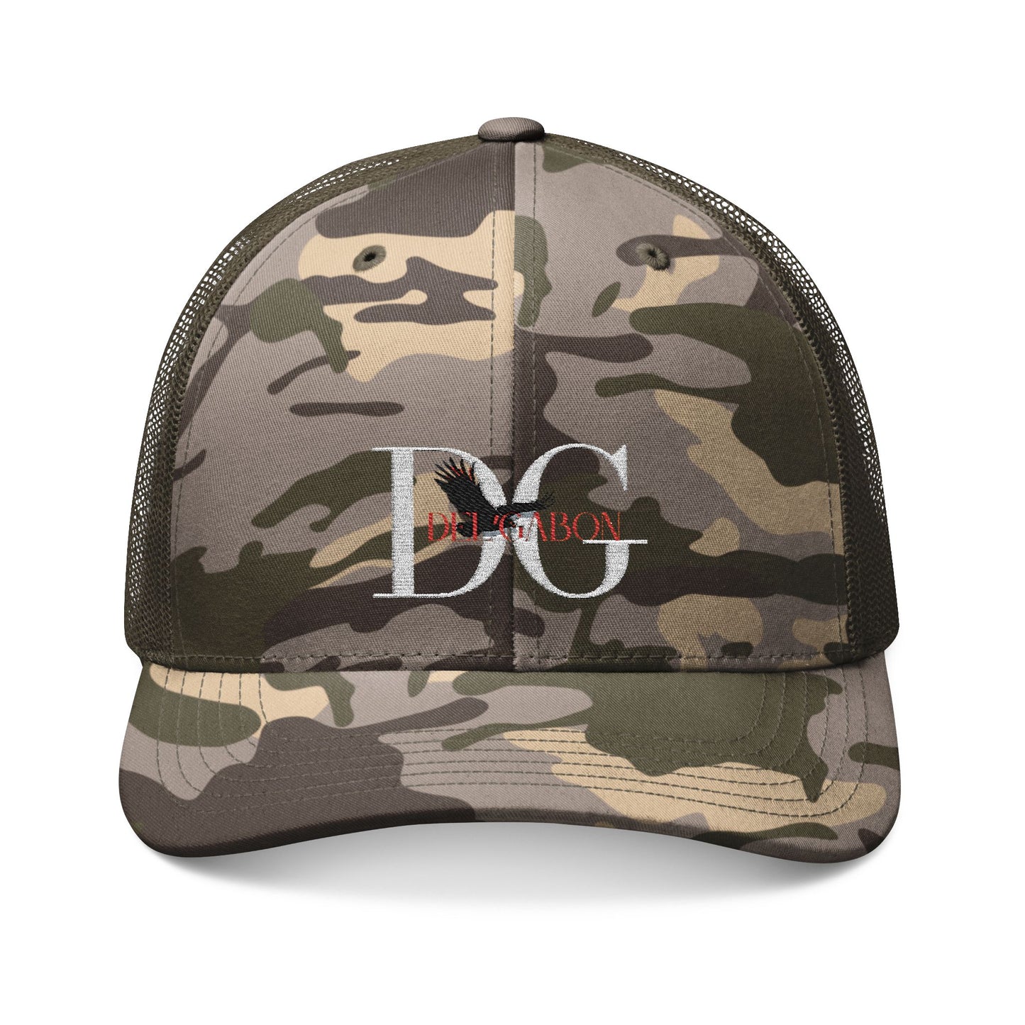 Del’Gabon - Camouflage Trucker Hat