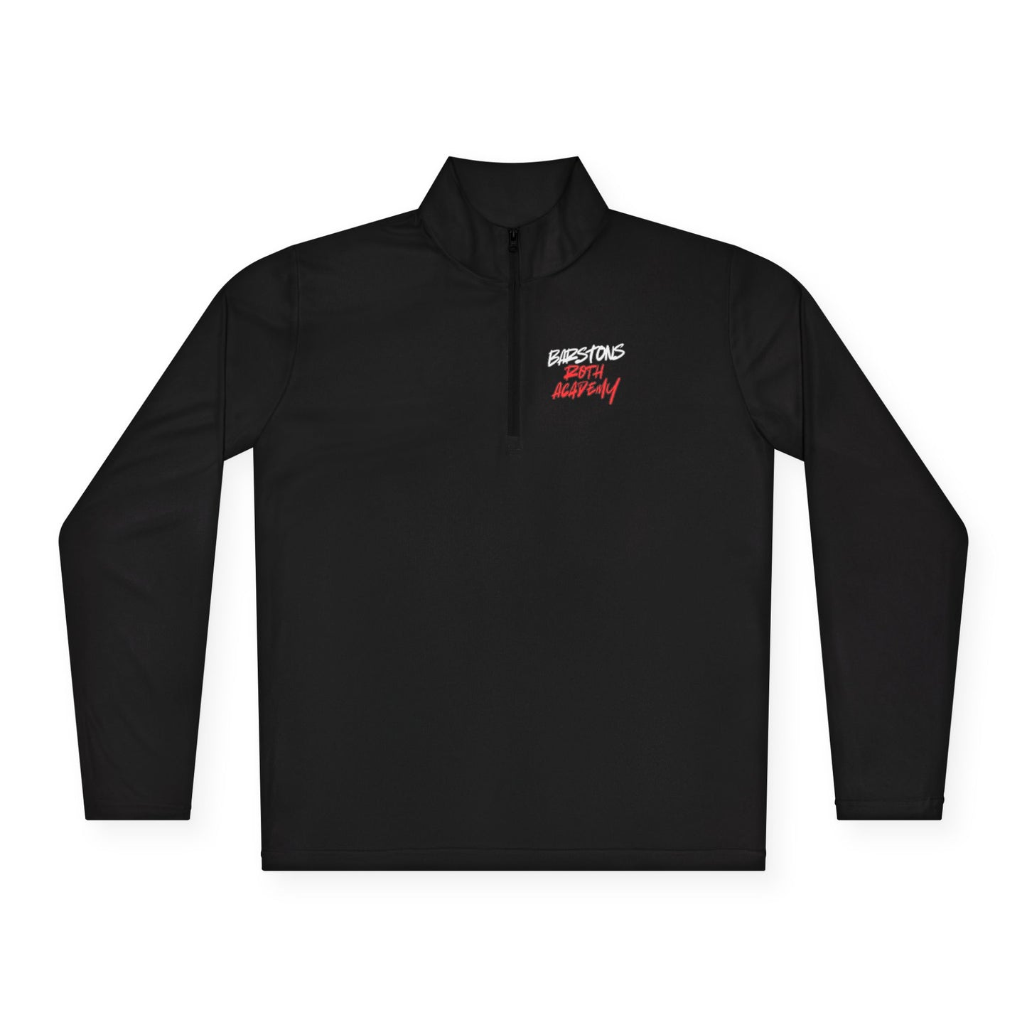 Quarter-Zip Pullover — ROTH ACADEMY Logo Embroidered Pullover
