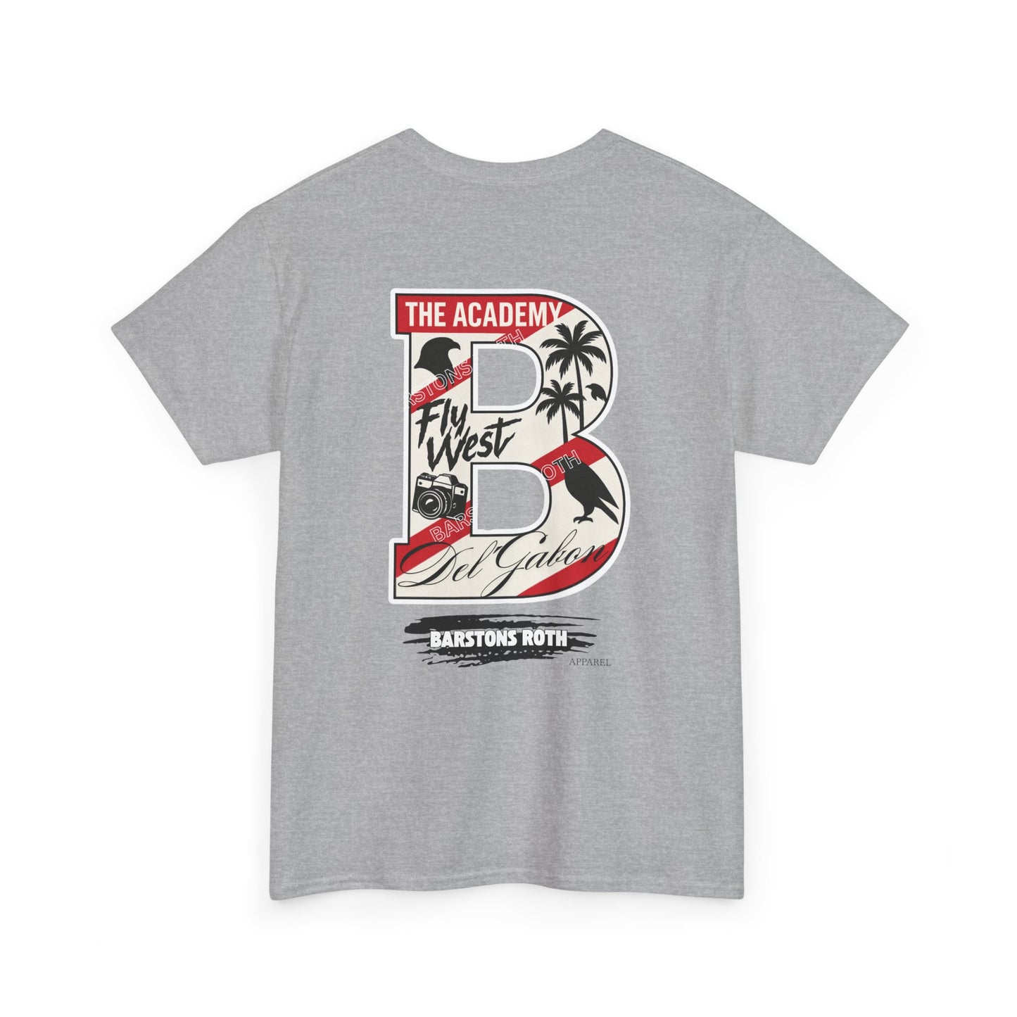 Barstons Roth/vintage letter B collage Tee