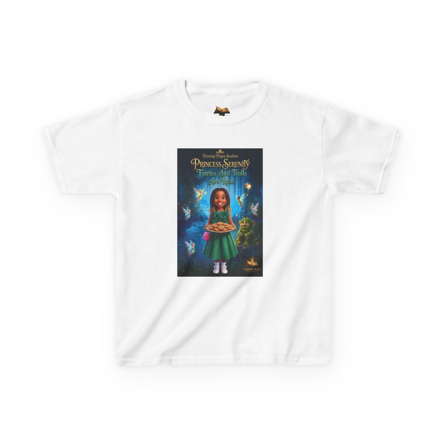 Kids T‑Shirt — "Princess Serenity" Fantasy Illustration Tee
