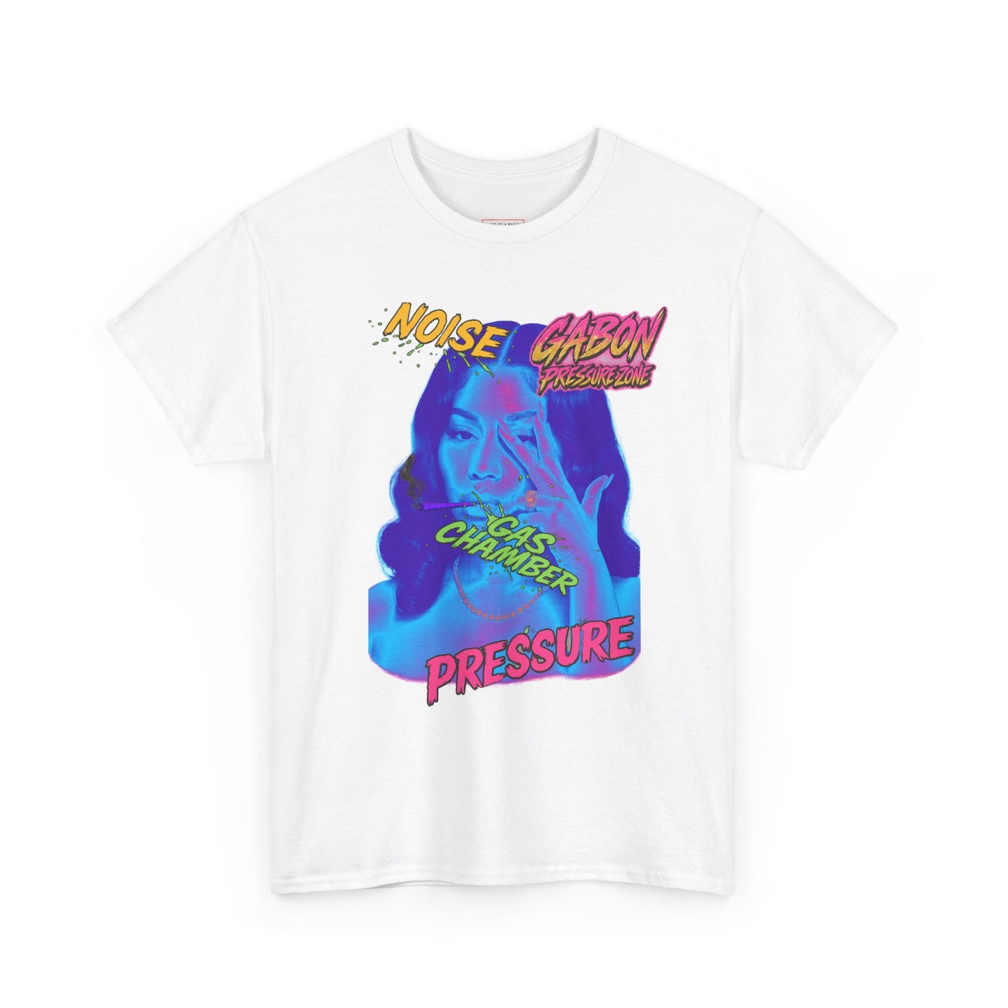 Del’Gabon- Graphic Tee Affirmation's: Noise Pressure Chamber, Unisex Heavy Cotton T-Shirt, Casual Wear, Gift for Friends, Unique Statement Piece