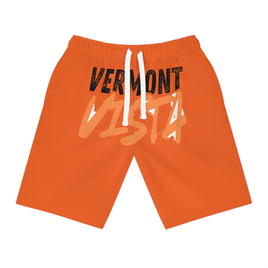 Vermont knolls - Athletic Long Shorts