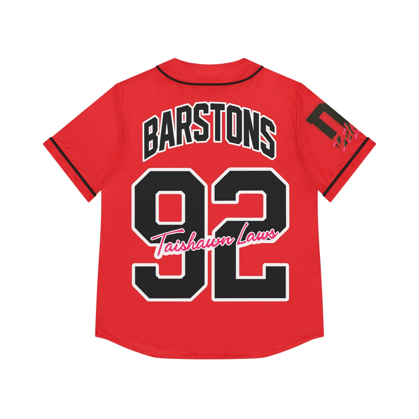 Del’Gabon - signature Taishawn laws autograph Baseball Jersey