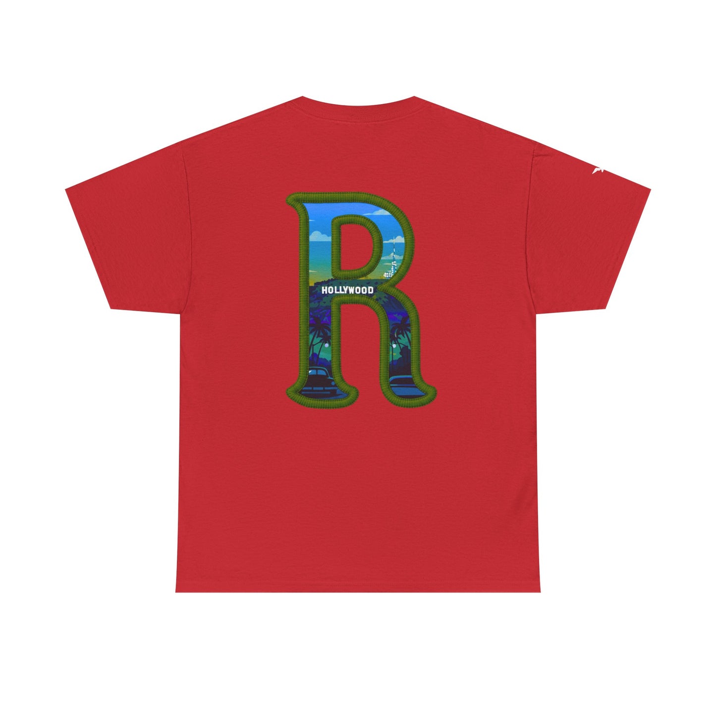 Barstons Roth Academy lost letter hawk crest  tee