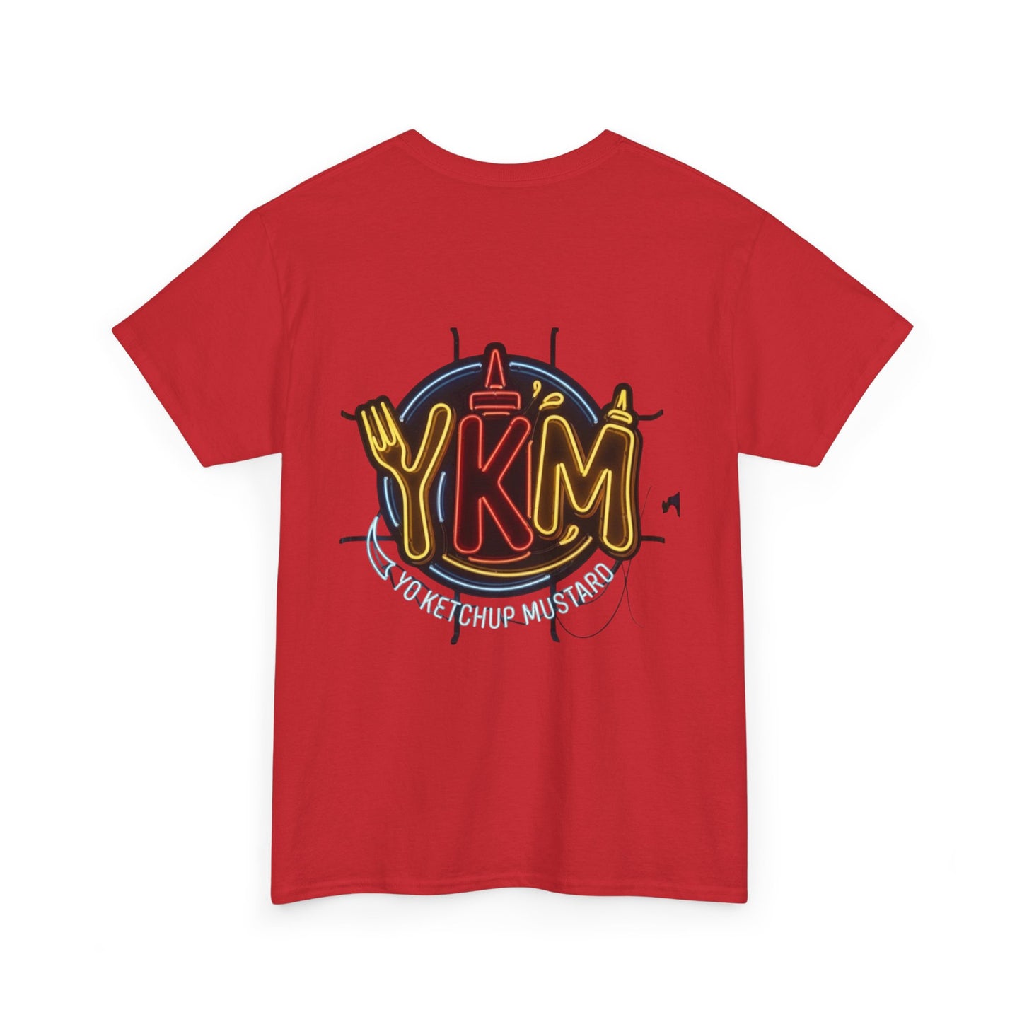 Yo ketchup mustard food truck tee
