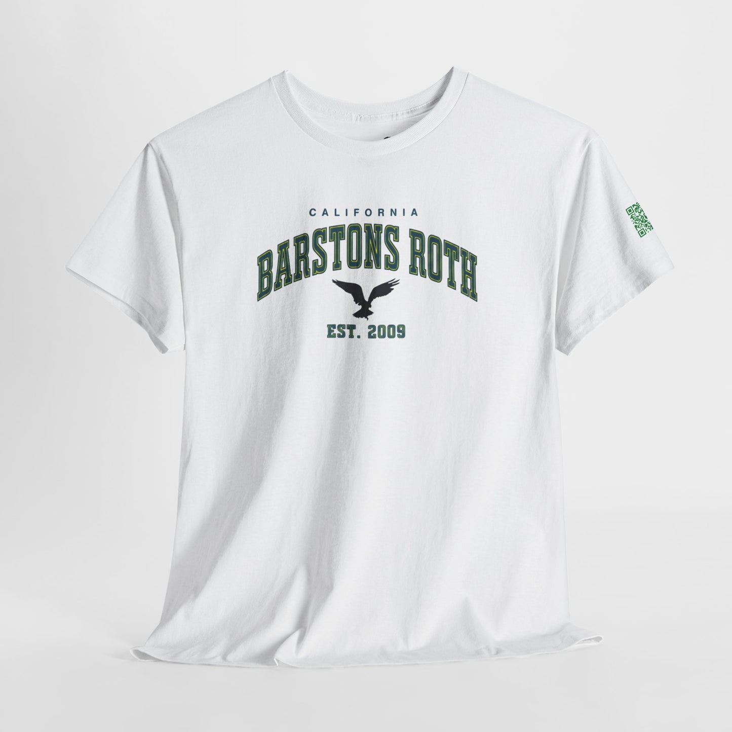 Barstons Roth Academy college Tee SCAN-ENABLED