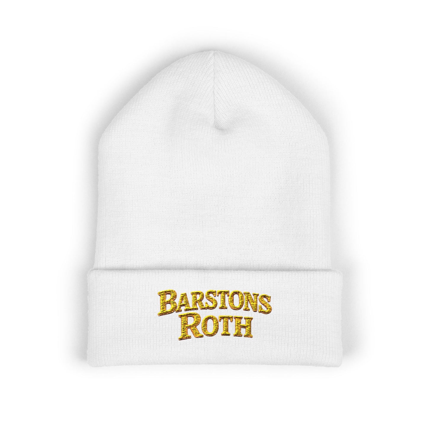 Barstons Roth - Classic Embroidered Cuffed Beanie