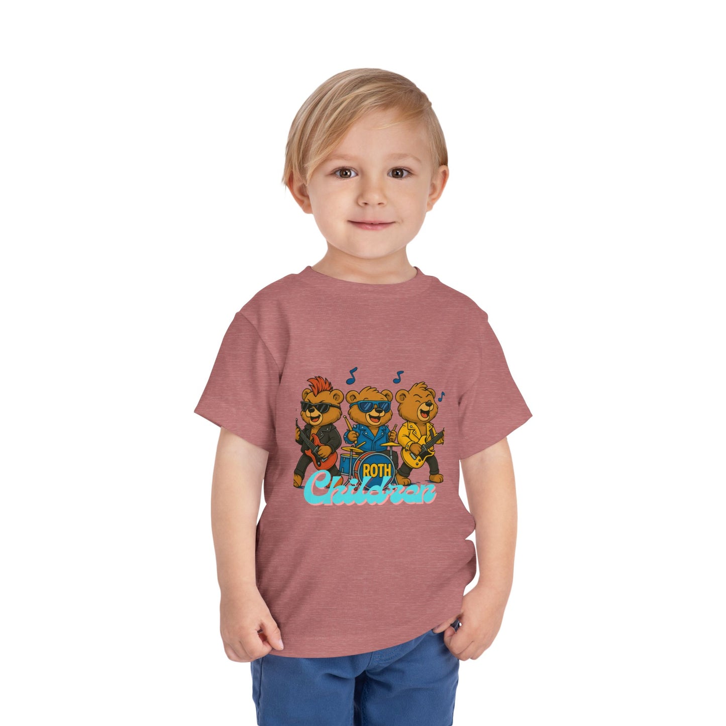 Roth Children Rock Band T-Shirt, Toddler Summer Top