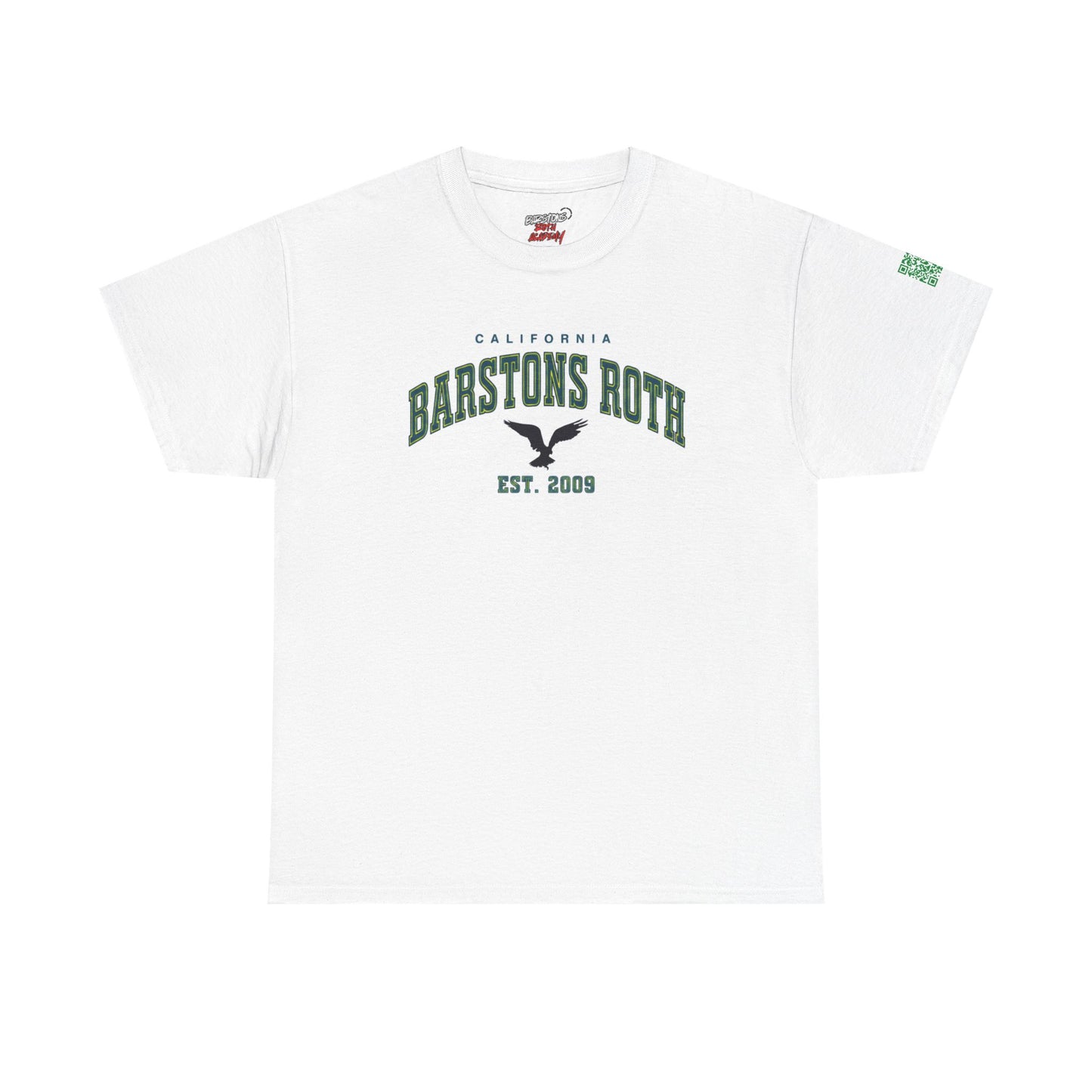Barstons Roth Academy college Tee SCAN-ENABLED