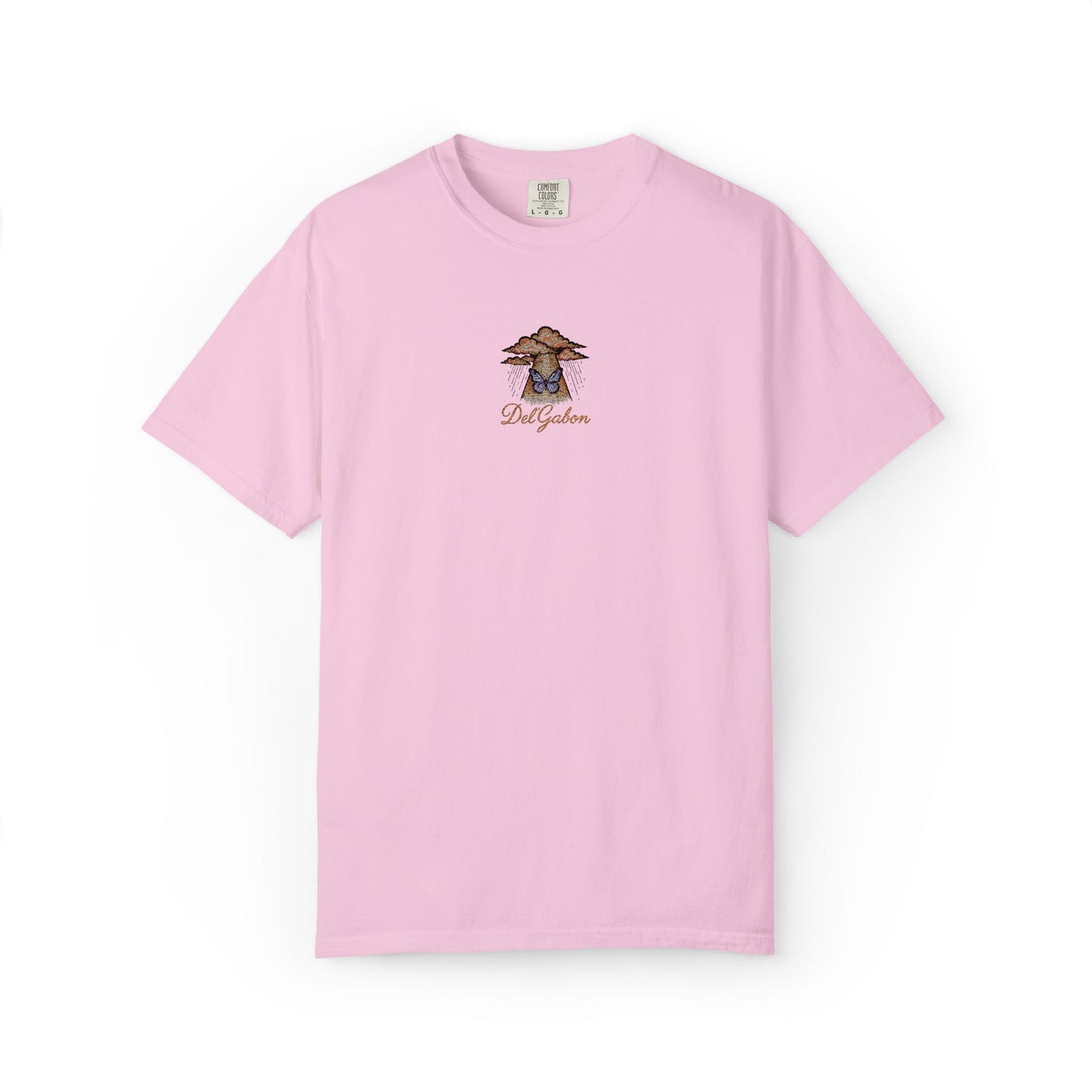 Del’Gabon butterfly September -tee