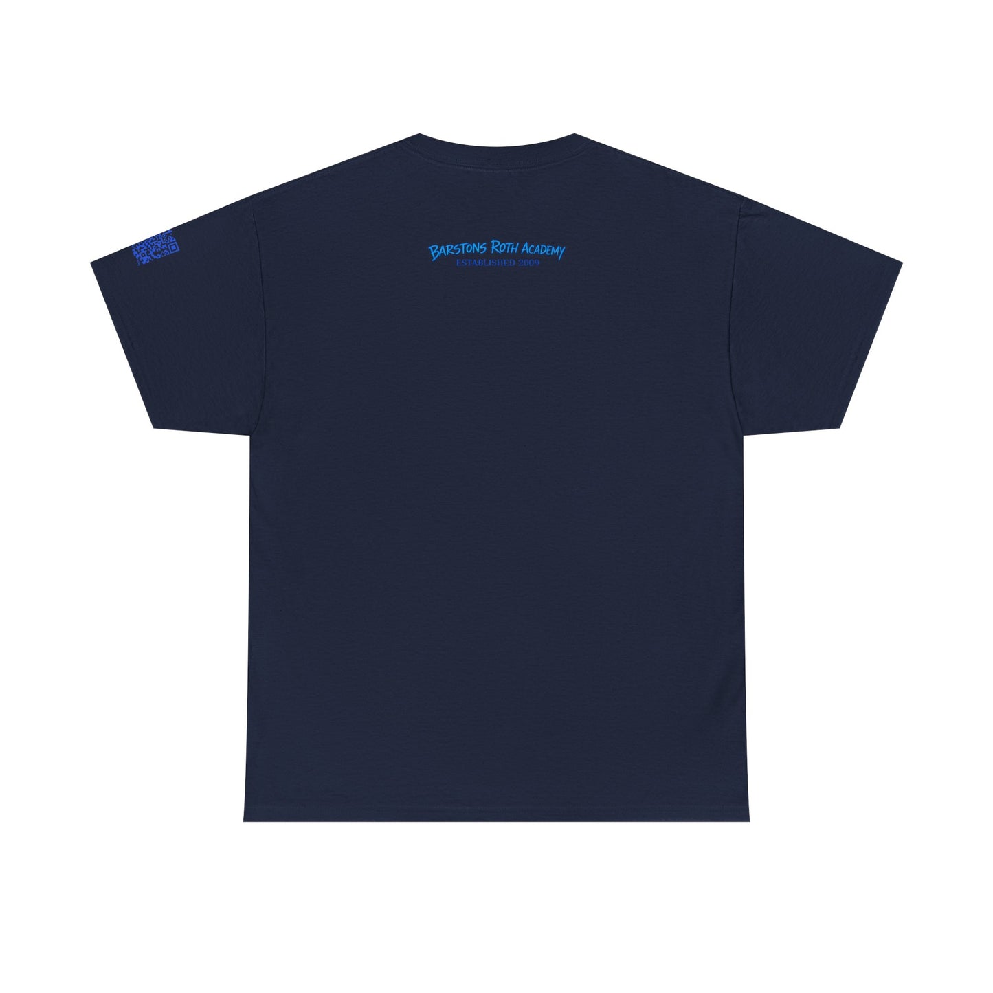 Barstons Roth Academy Tee — Established 2009 | Scan Enabled