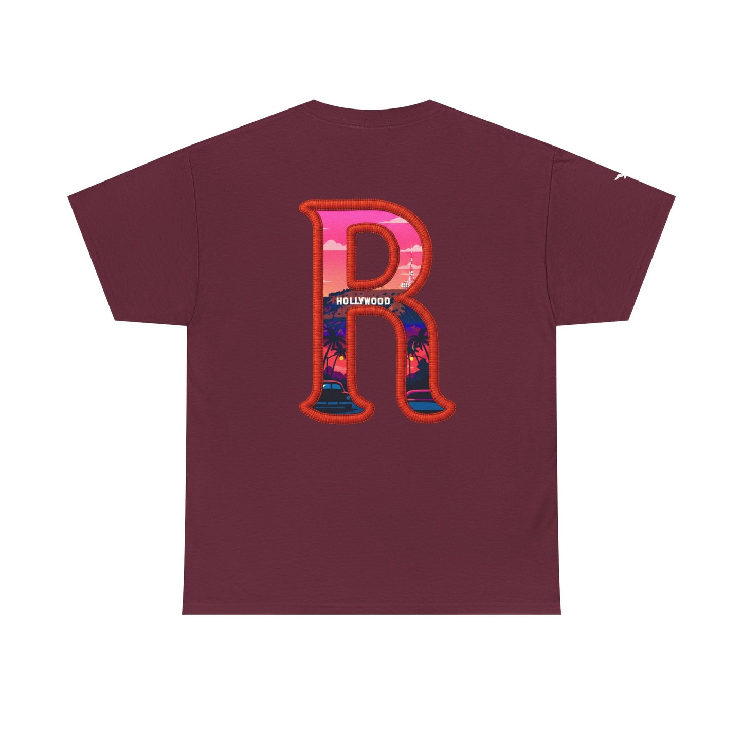 Barstons Roth Academy lost letter hawk crest  tee