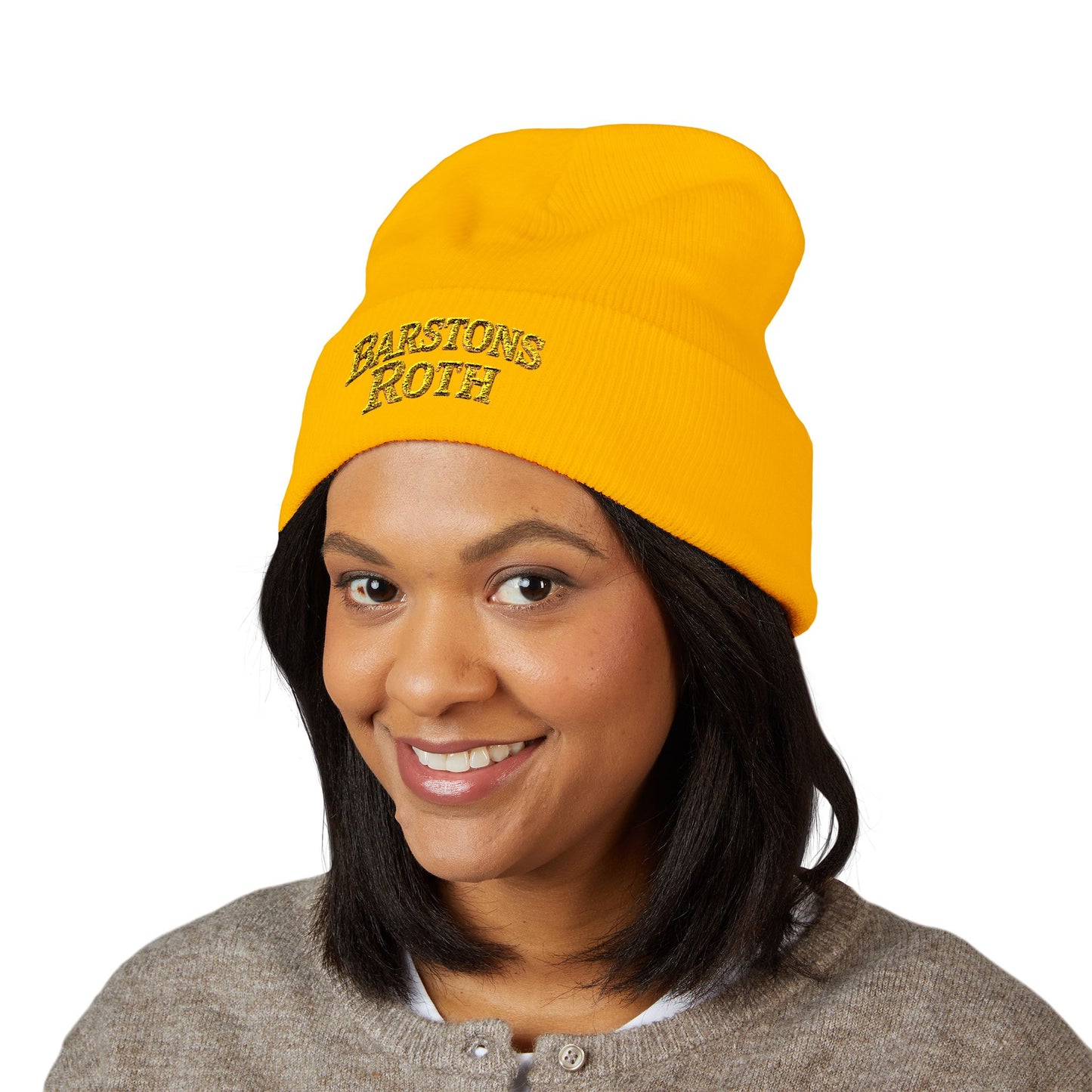 Barstons Roth - Classic Embroidered Cuffed Beanie