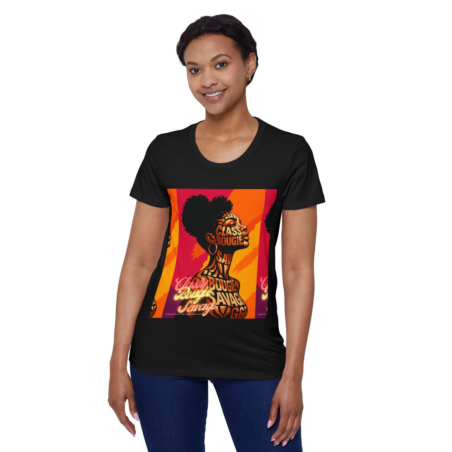 Classy. Bougie. Savage. – Say it with your chest.”