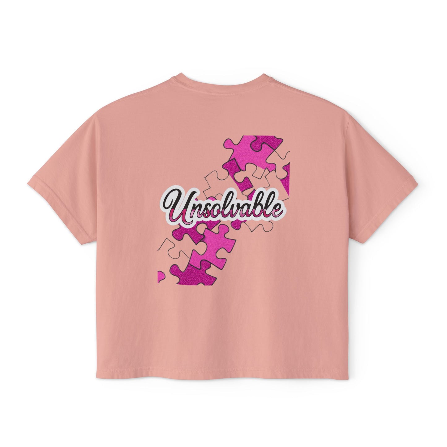 Del’Gabon puzzled Boxy Tee