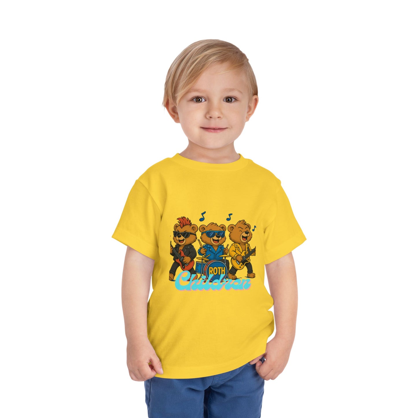 Roth Children Rock Band T-Shirt, Toddler Summer Top