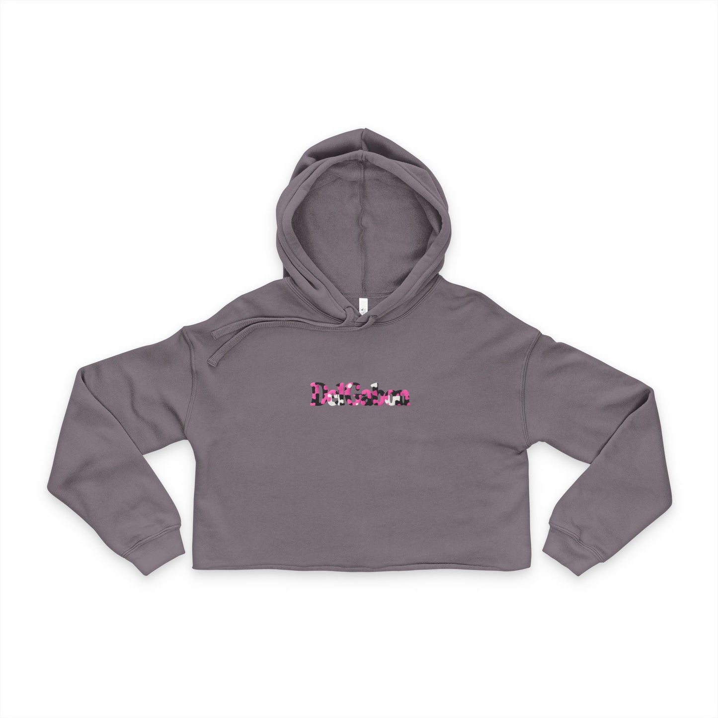 Del’Gabon unsolvable - puzzled Cropped Hoodie