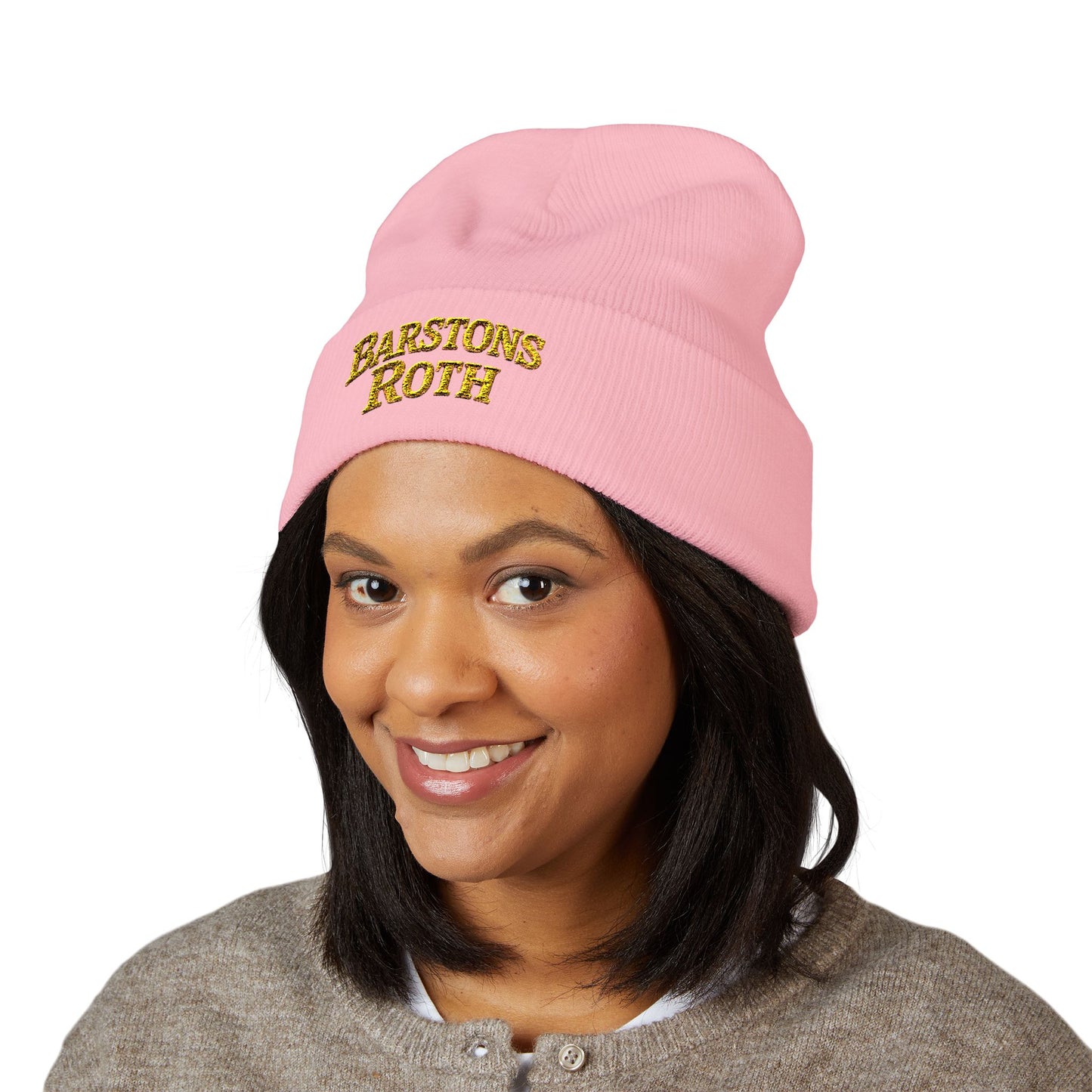 Barstons Roth - Classic Embroidered Cuffed Beanie