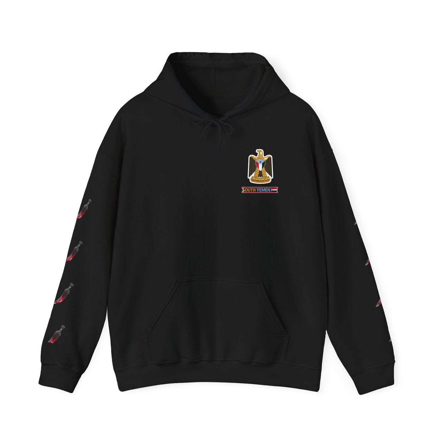 South Yemen Flag Hoodie — Retro Emblem Pullover