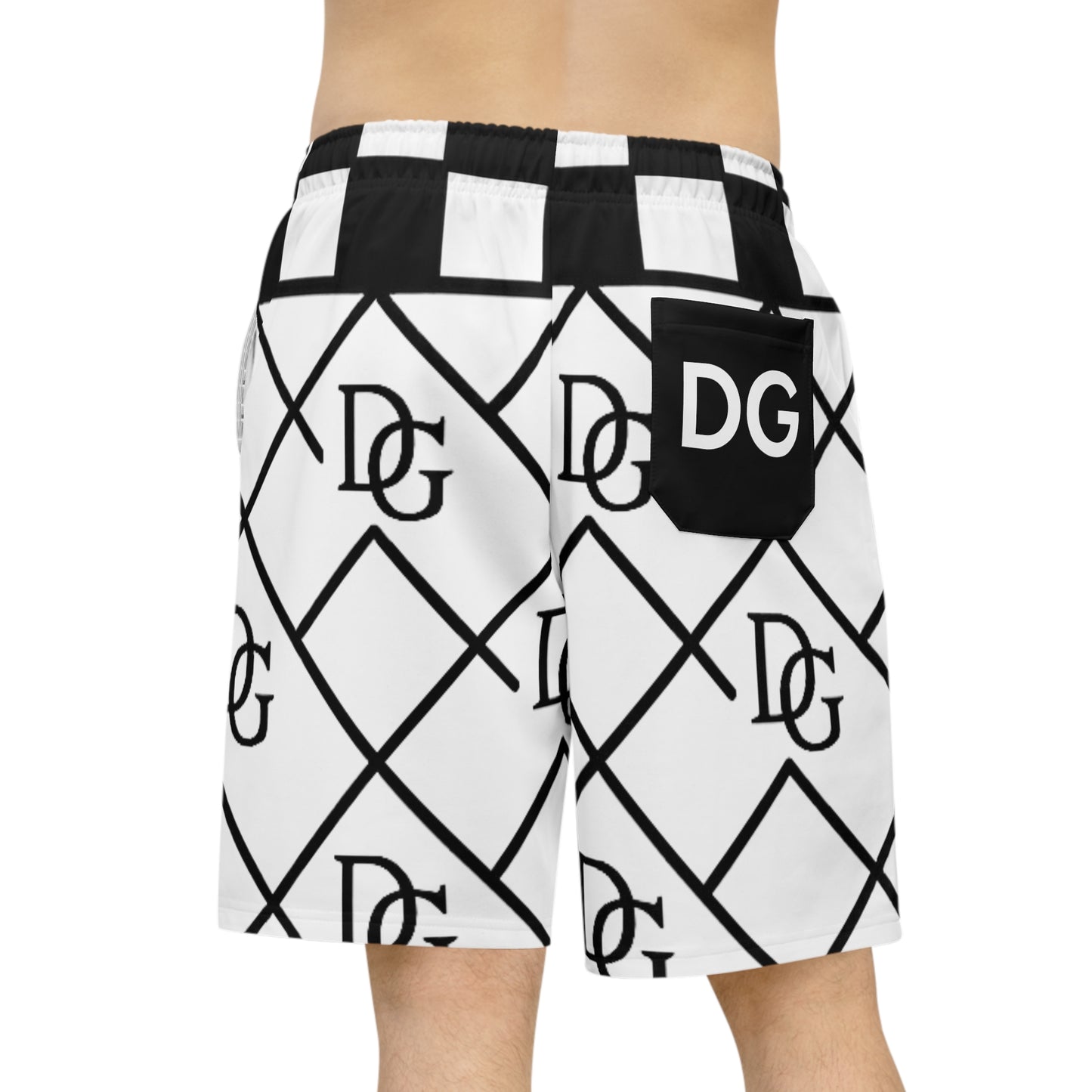 Del’Gabon -Athletic Long Shorts