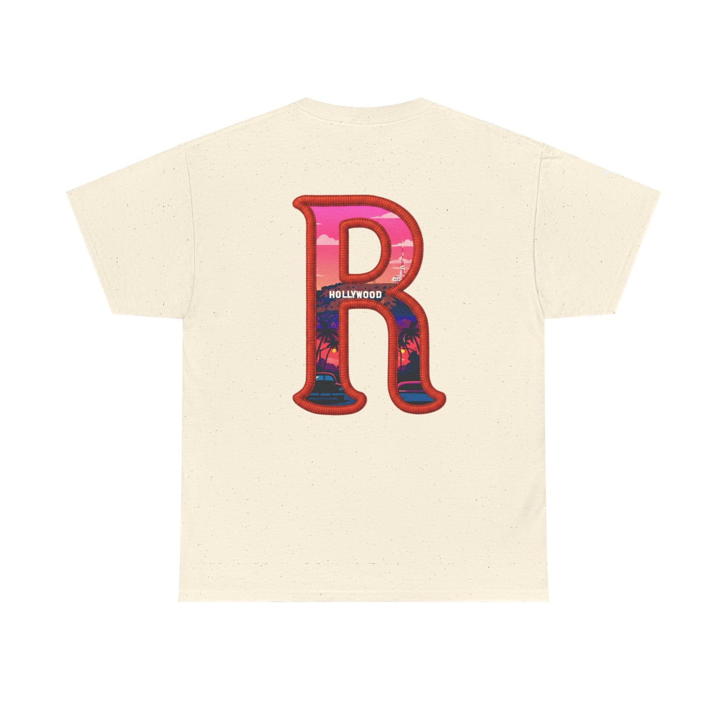 Barstons Roth Academy lost letter hawk crest  tee