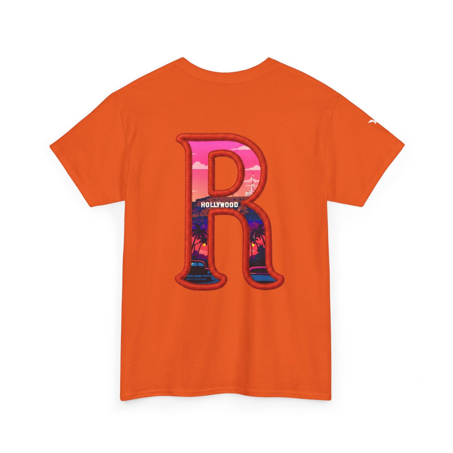 Barstons Roth Academy lost letter hawk crest  tee