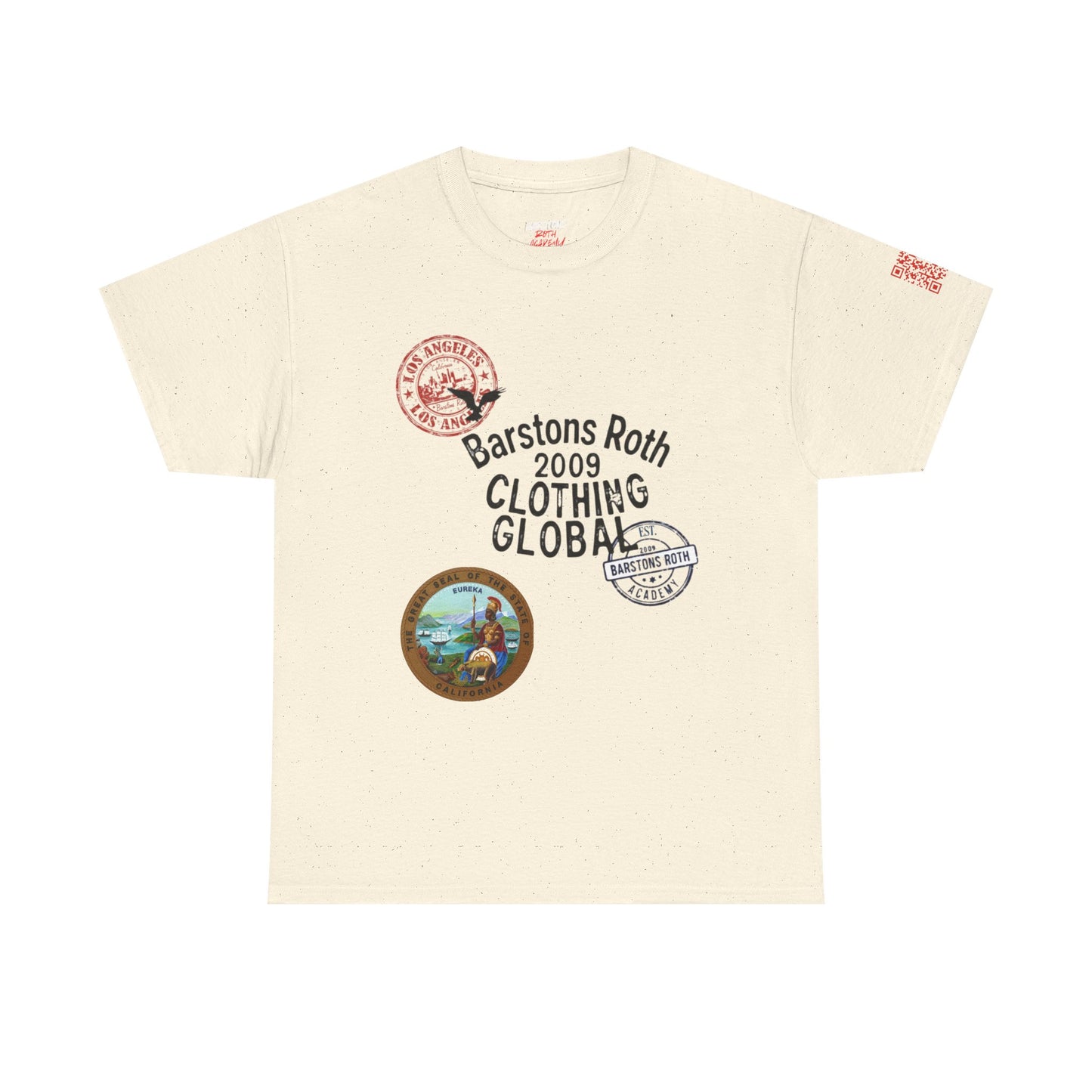 Barstons Roth academy seal tee SCAN-ENABLED